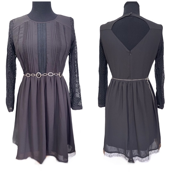 Audele Black Women’s Dress Size Small/P - Picture 2 of 6